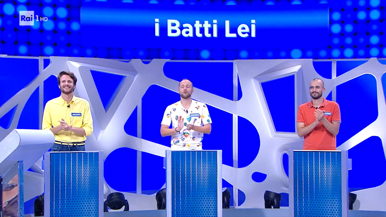 Ascolti TV 14 agosto 2022, leggero calo per Reazione a Catena: eliminati i Batti Lei