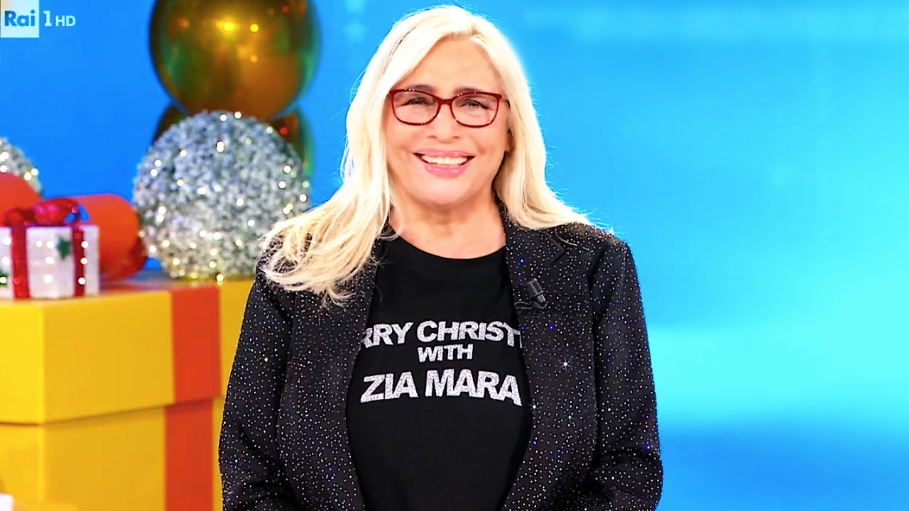 Mara Venier conduce da casa: Domenica In va in onda a Natale