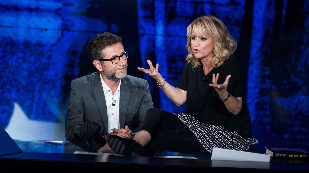 Fabio Fazio fuori dalla Rai, Luciana Littizzetto a CTCF: «Vaffa...»