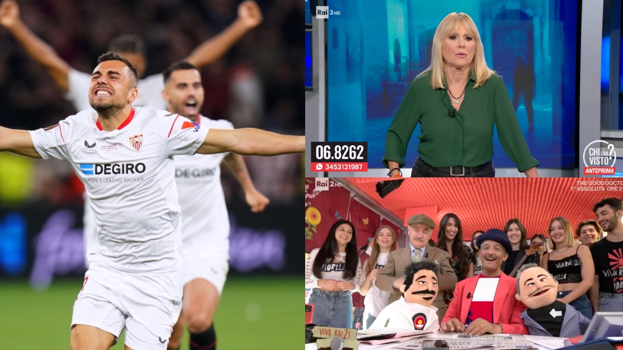 Ascolti tv ieri: Europa League da choc, bene Chi l’ha Visto e boom Fiorello