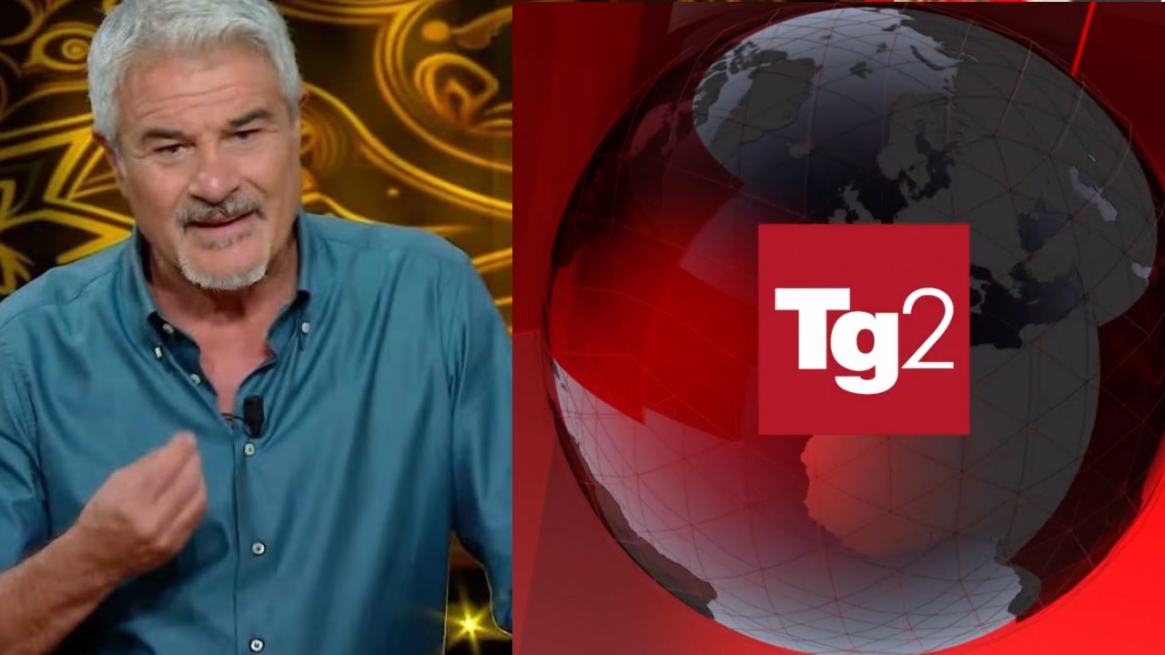 Pino Insegno flop: TG2 contro Il Mercante in Fiera per gli ascolti