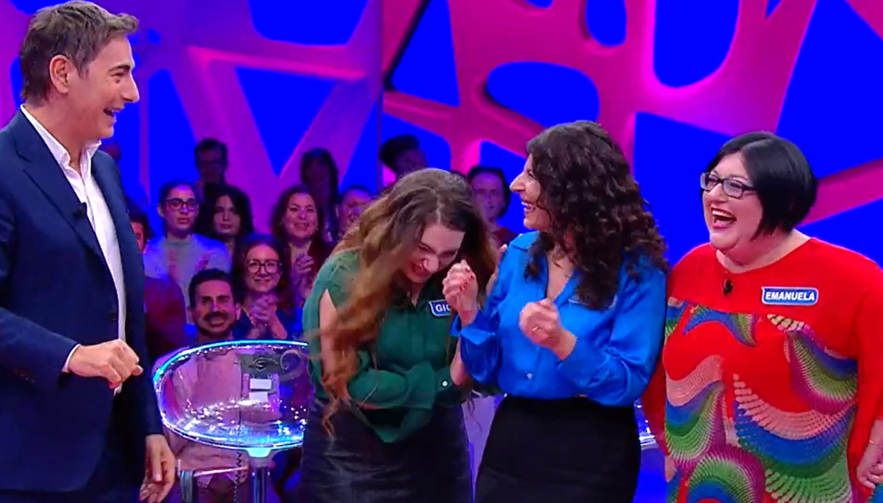 Reazione a Catena, l’ultima vincita va al Trio Stellato: gli auguri di Liorni