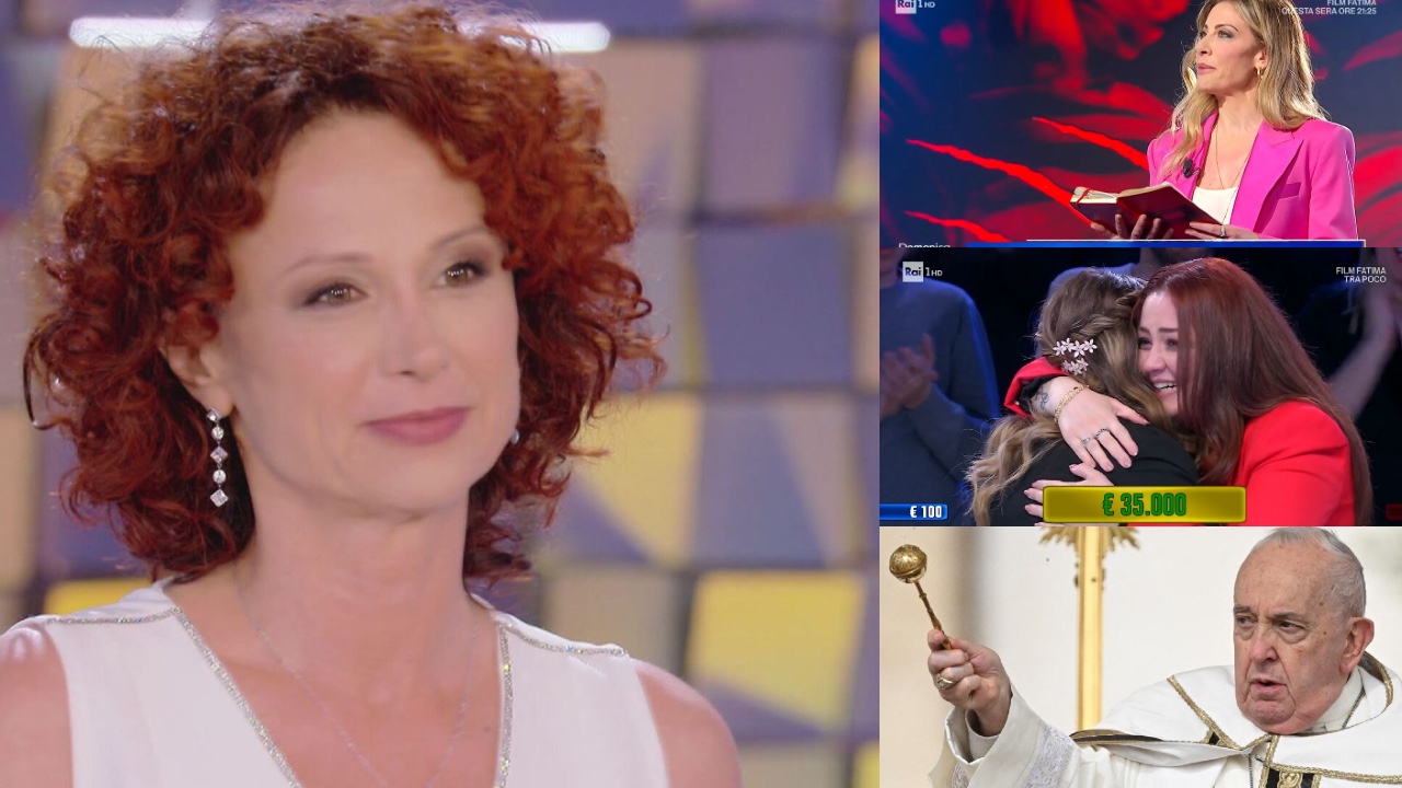 Ascolti tv ieri: Papa al 36%, Verissimo cala. Affari Tuoi boom in share
