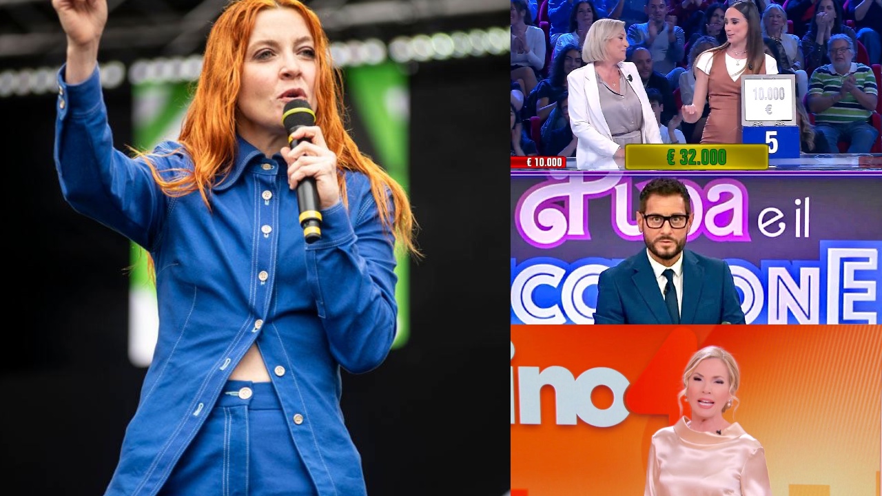 Ascolti tv 1° maggio 2024: boom Concertone, tonfo Pupa e Secchione