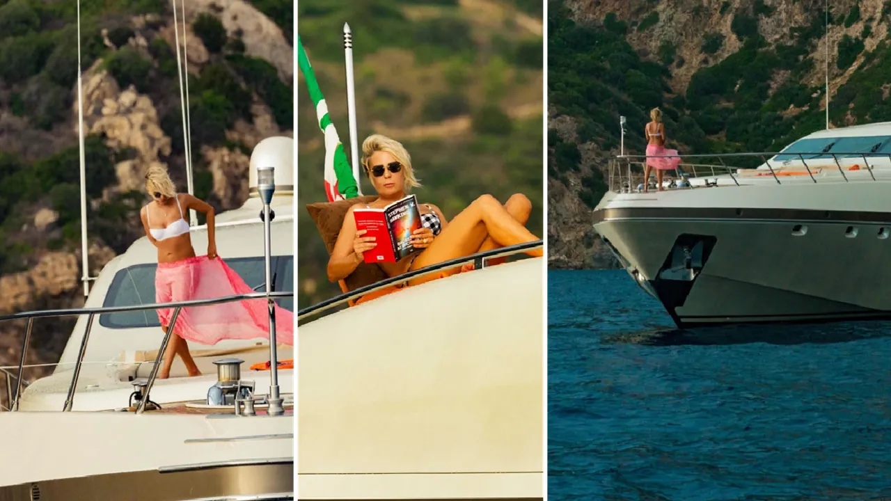 Maria De Filippi in vacanza: quanto costa lo yacht e chi c’è con lei