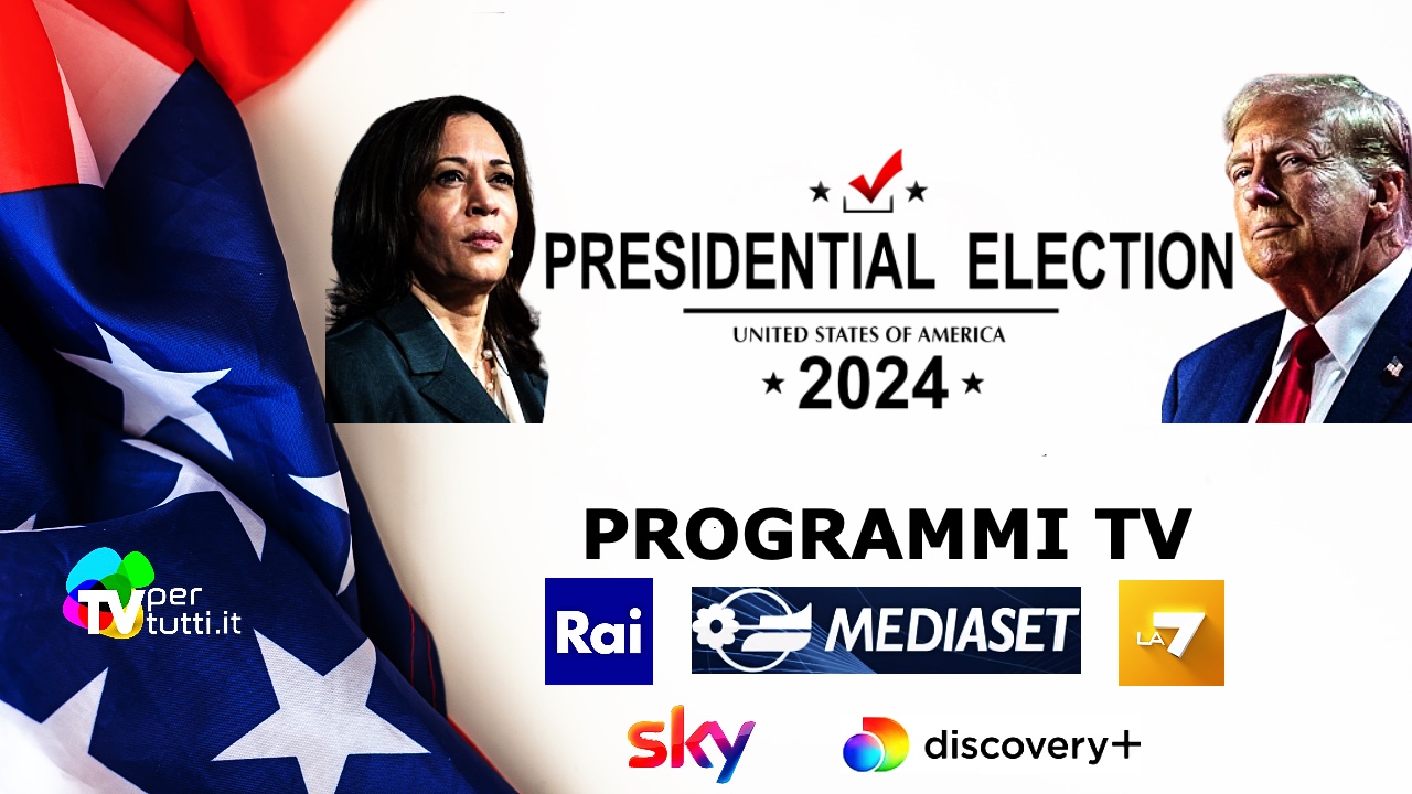 Dove vedere in TV elezioni americane 2024: programmi e maratona Berlinguer