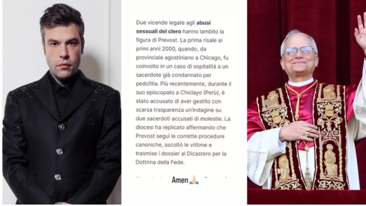 Fedez contro il Papa che replica: il giallo sui casi di abusi coperti Fedez contro il Papa che replica: il giallo sui casi di abusi coperti