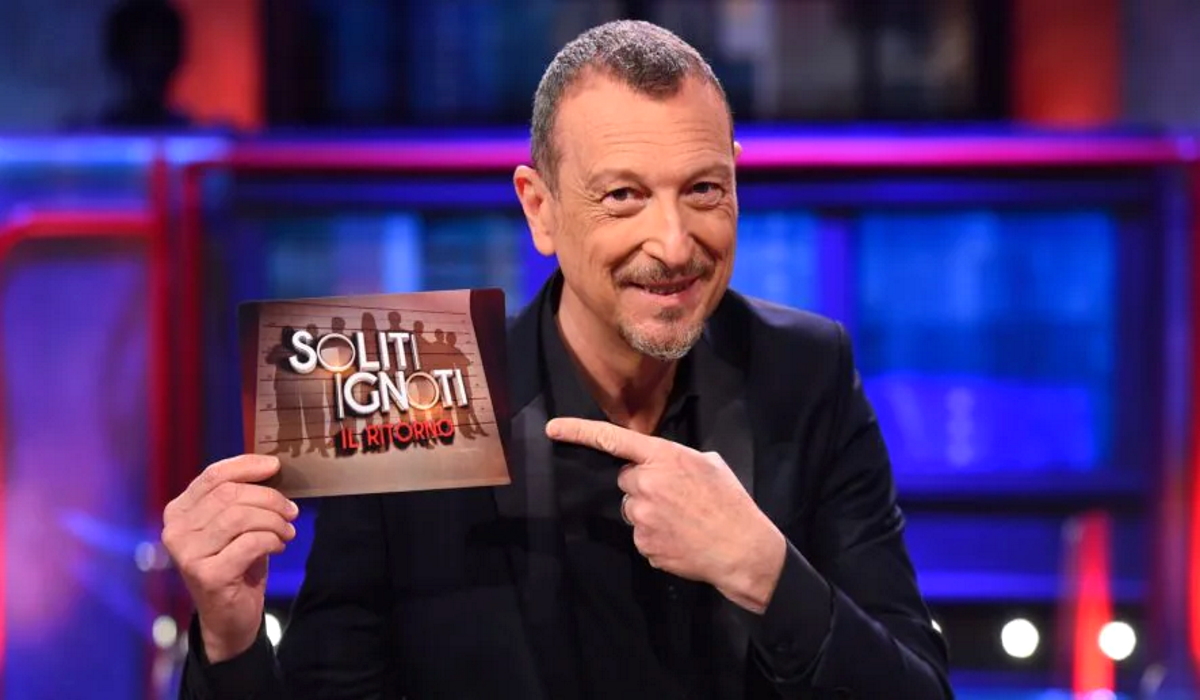 Soliti Ignoti - Il ritorno non va in onda oggi 24 gennaio: Amadeus verso Affari tuoi