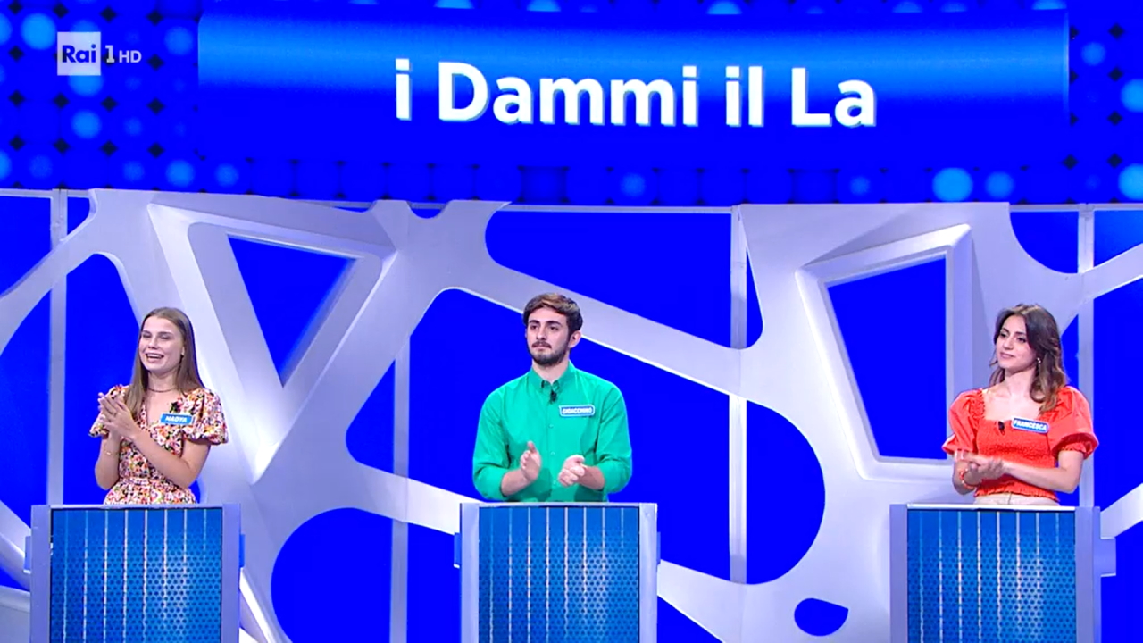 Reazione a Catena, spettacolo dei Dammi il La ma il finale non è ’Condensato’