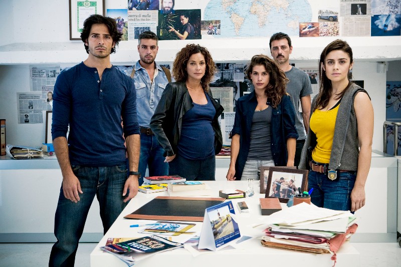 Squadra antimafia Palermo oggi, serie tv