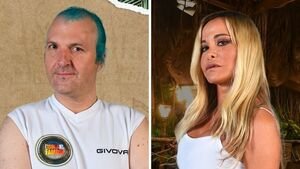 L’Isola dei Famosi: Ubaldo Lanzo contro Vera Gemma durante il serale