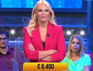 Ascolti TV 8 febbraio, ai Soliti Ignoti gioca Eleonora Daniele ma il finale delude