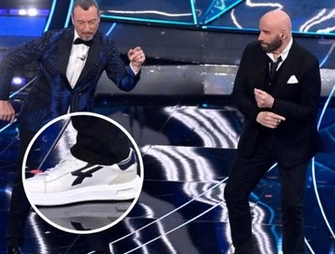 Rai denuncia Striscia la Notizia per caso Travolta a Sanremo 2024