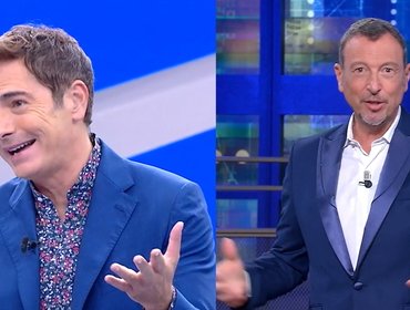 Ascolti TV 20 settembre 2022, Amadeus e Marco Liorni sopra i 4 milioni: U&D boom