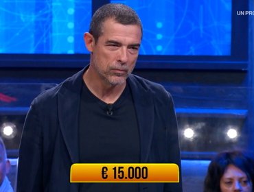Ascolti TV 11 novembre, Soliti Ignoti da record con la vittoria di Alessandro Gassman