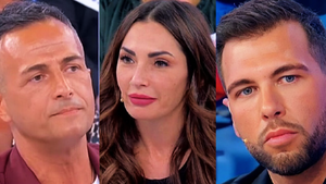UeD, Riccardo Guarnieri in versione Shakira: volano stracci con Alessandro