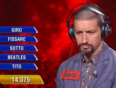 L'eredità, il nuovo campione Davide non ce la fa: 'Mi arrampico'