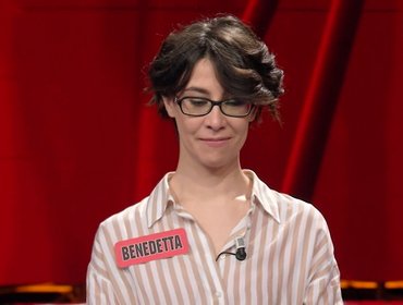 L'Eredità riaccoglie Benedetta Artioli: la campionessa non trova la 'spinta' vincente