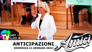 Anticipazioni Amici 23 puntata 21 gennaio 2024: maglia sospesa e classifiche