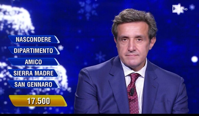 L'Eredità, si torna a fare festa con il campione Manfredi che trova il tesoro