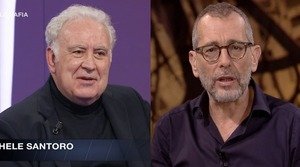 Piazzapulita, Santoro ospite di Formigli: si rivedono dopo 11 anni