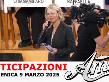 Anticipazioni Amici 24 domenica 9 marzo 2025: allievi si baciano, tutti al Serale tranne uno