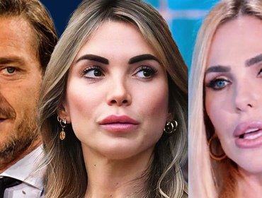 Totti-Blasi in tribunale: lui bacia Noemi Bocchi davanti ai figli