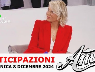 Anticipazioni Amici 24 puntata 8 dicembre: eliminato, ospiti, classifiche
