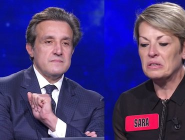 L'Eredità, la campionessa Sara a Flavio Insinna: 'Già ti odio'