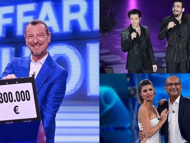 Ascolti tv ieri: record storico Affari Tuoi. Chi ha vinto tra il Volo e Conti