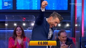 Ascolti TV 8 aprile, discreta vittoria per Francesco Gabbani ai Soliti Ignoti - Il ritorno 
