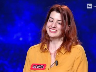 L'eredità, Claudia in preda alla 'tensione' sbaglia 'copertura'