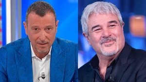 Amadeus dimezzato, richiesta assurda per Sanremo 2024: Pino Insegno avanza