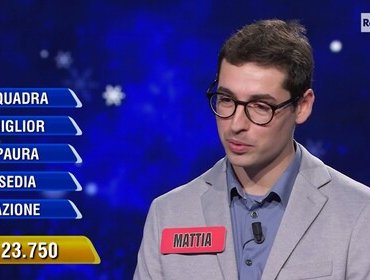 Ascolti TV 17 dicembre, L'Eredità sbaraglia tutti con il 'regista' Mattia: sospiro di sollievo