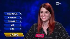 L'Eredità, la campionessa Claudia cala il poker e segna 'un'epoca'