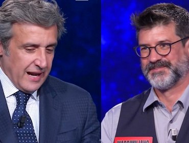 L'Eredità, torna l'ex campione Massimiliano Zandomeneghi: siparietto tra Insinna e Andrea