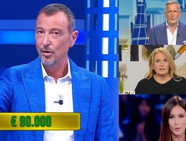 Ascolti tv ieri: Affari Tuoi oltre 3mln, testa a testa Rai1-Canale 5 di sera