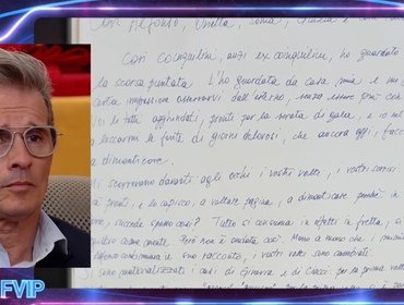 Lettera Marco Bellavia GF Vip. Giovanni Ciacci: «Mi hanno sputato in faccia»