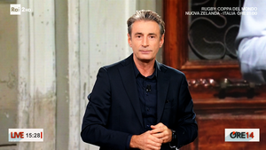 Milo Infante perché chiede riduzione Ore 14? Non c’entra flop Balivo Rai1
