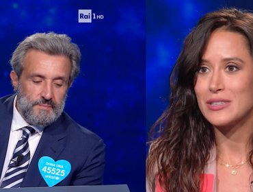 L'Eredità, Giulia sbaglia la 'Pizza': Flavio Insinna elogia Ultimo