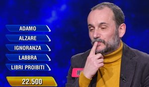 L’Eredità, il nuovo campione Marco non digerisce la ’mela’ per colpa dell’indice
