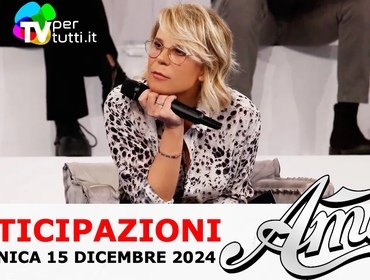 Amici 24 anticipazioni 15 dicembre: provvedimenti, sospensioni e ospiti