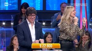 Ascolti TV 1° aprile, festa ai Soliti Ignoti ma la frase di Michele non passa inosservata