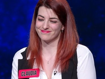 L'Eredità, la campionessa Claudia ci riprova ma non si addentra nella 'foresta'