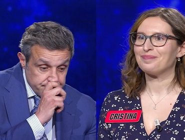 L'eredità, gli 'eventi' non favoriscono Cristina: ancora assente il prof Andrea