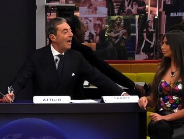 GF Vip, Attilio Romita attratto da Sarah: la reazione della compagna