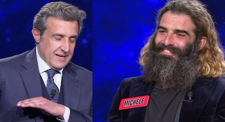 L'Eredità, si torna a vincere con Michele, Flavio Insinna nostalgico: 'Quanto era bello'