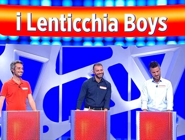 Reazione a Catena, debutto fortunato per i Lenticchia Boys di Bari: montepremi vinto
