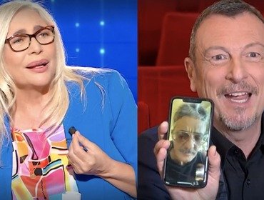 Domenica In: bluff Amadeus sull'annuncio e battuta pessima di Zanicchi