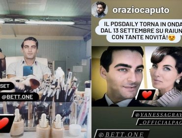 Il Paradiso delle Signore 6, nel cast anche Orazio Caputo: la foto con Vanessa Gravina